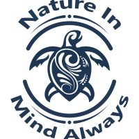 24.03.17 - Turtle Logo - Nature In Mind Always - Indigo - Transparent